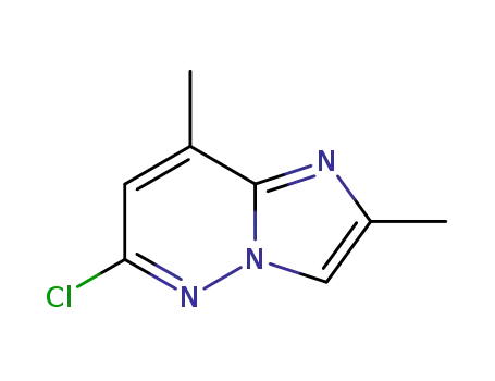 6-chloro-2,8-dimethyl-imidazo[1,2-b]pyridazine
