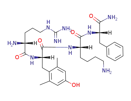 D-arginyl-2,6-dimethyl-L-tyrosyl-L-lysyl-L-phenylalaninamide