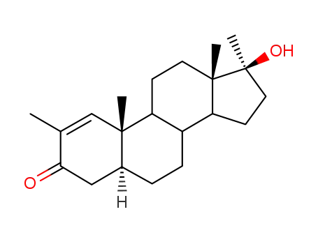 17β-Hydroxy-2.17α-dimethyl-5α-androsten-(1)-on-(3)